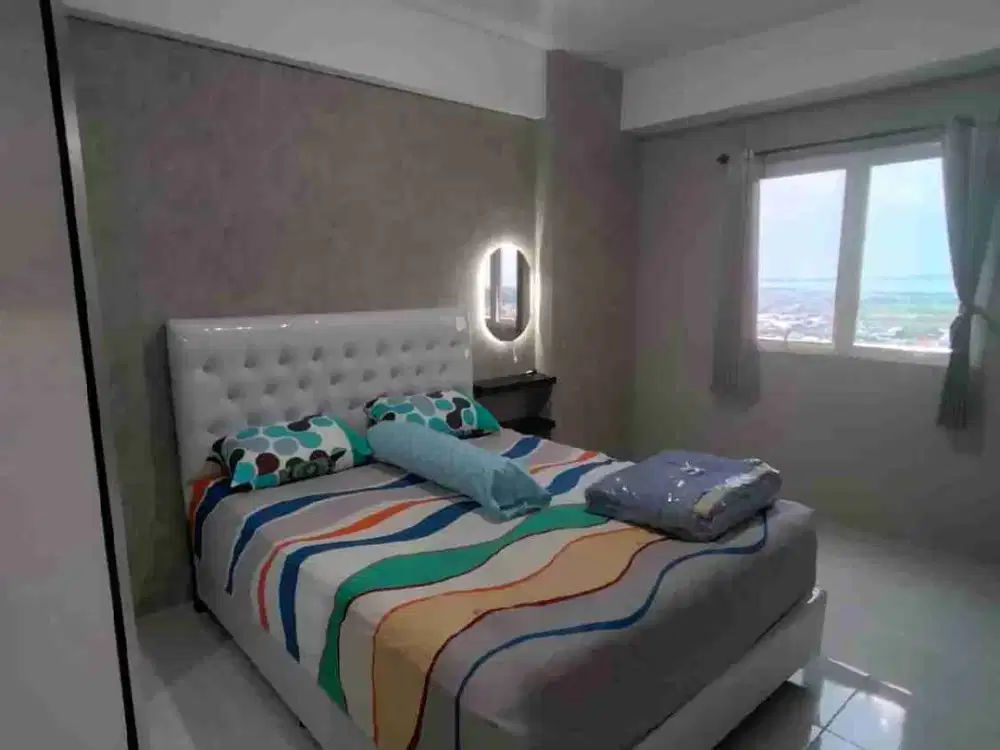 disewakan apartemen puncak dharmahusada tower c 3328 luas 56 full furnish