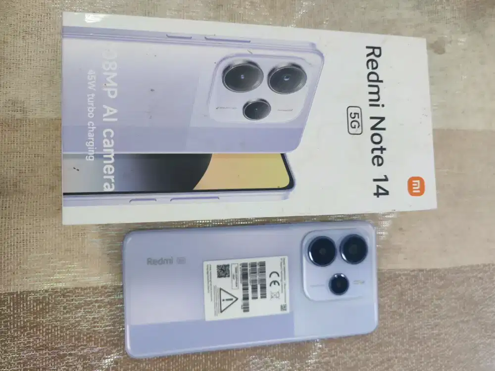 Xiaomi Redmi Note 14 5G 8/256gb Second Like New Bisa TT