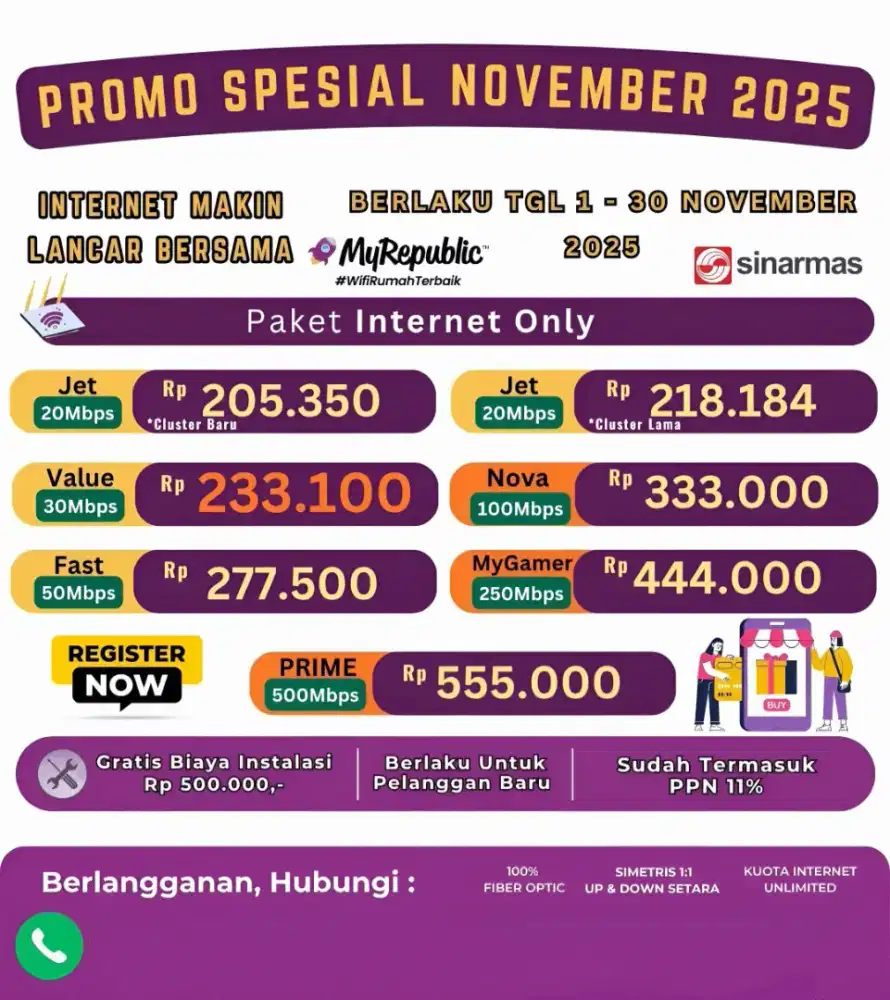 Instalasi WI-FI MyRepublic