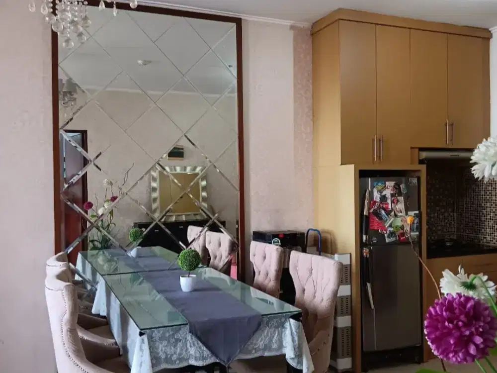 FOR RENT Apartment Casablanca Mansion 1BR Furnish - Murah Samping Mall Kokas Dekat LRT Busway