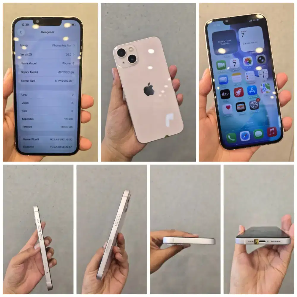 IPHONE 13 PINK 128GB INTER