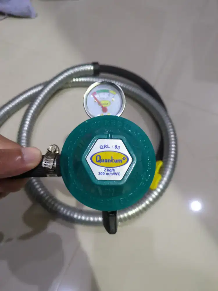Regulator Kompor Gas LPG Quantum + Selang 2m