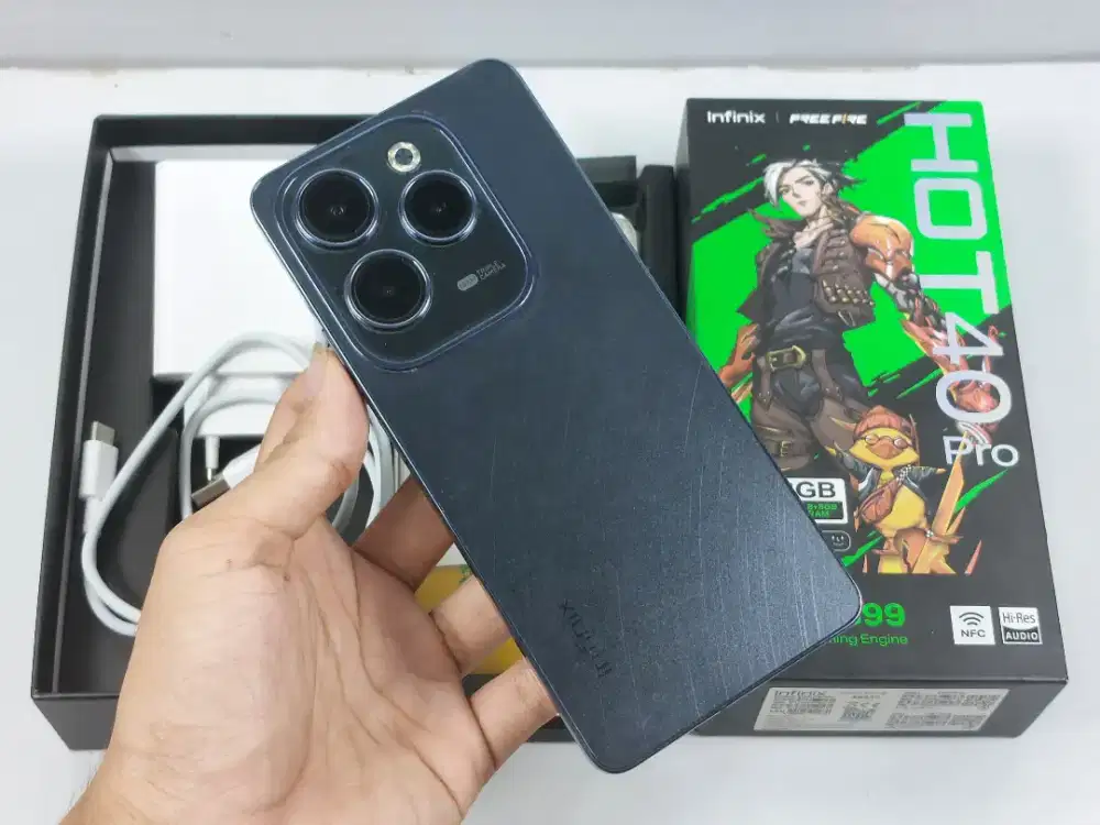 Infinix Hot 40 Pro NFC 8/256 Fullset ORIGINAL