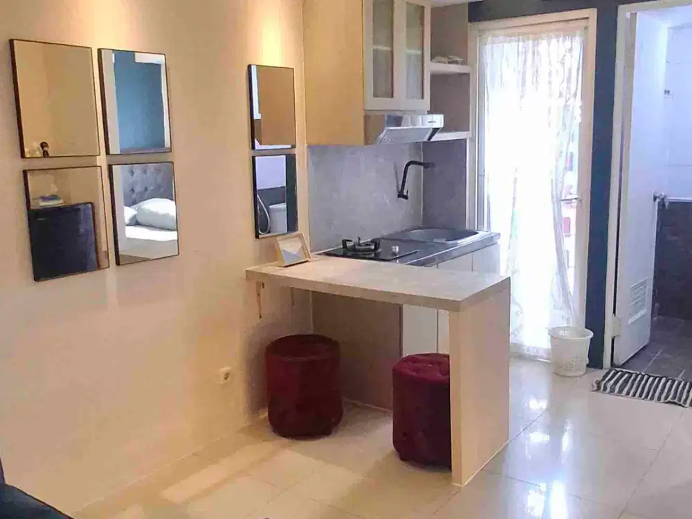 disewakan harian mingguan apartemen green pramuka tower chrysant