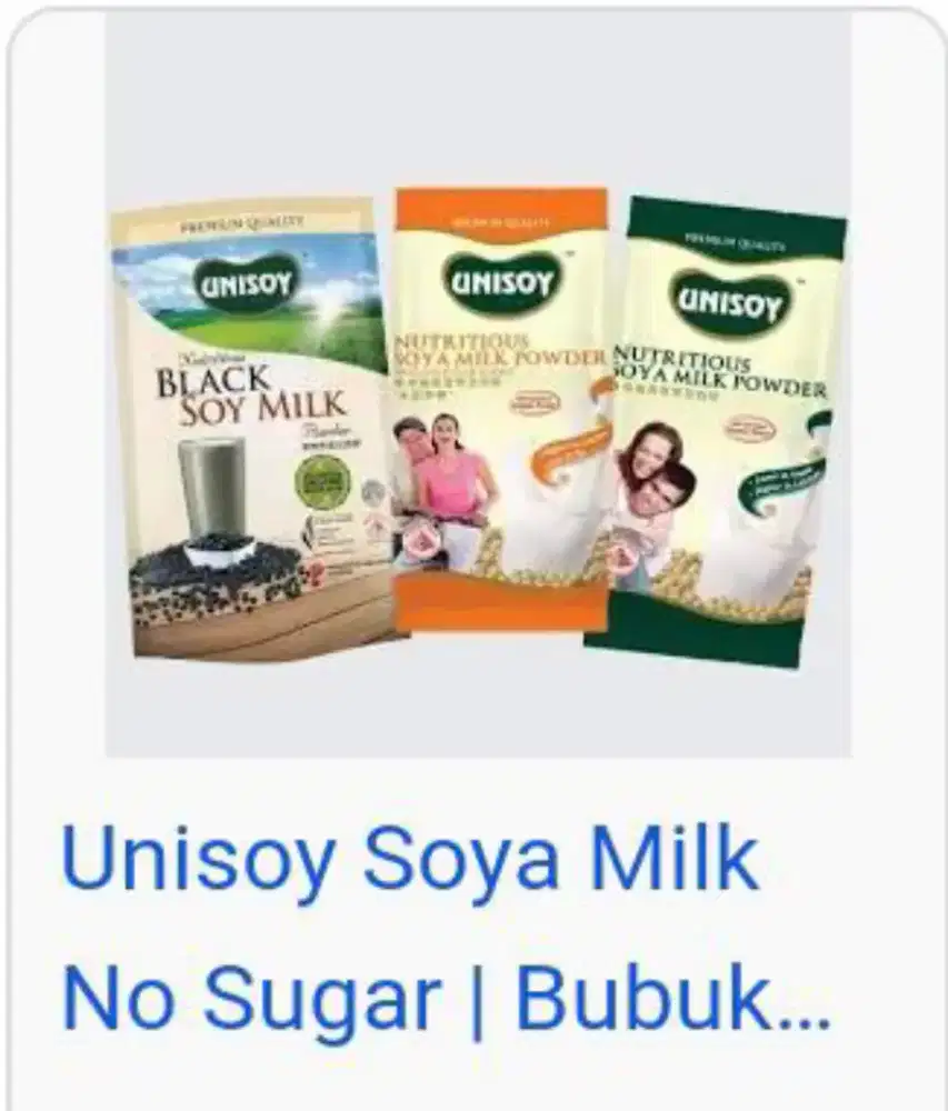 Susu Soya Asli Enak