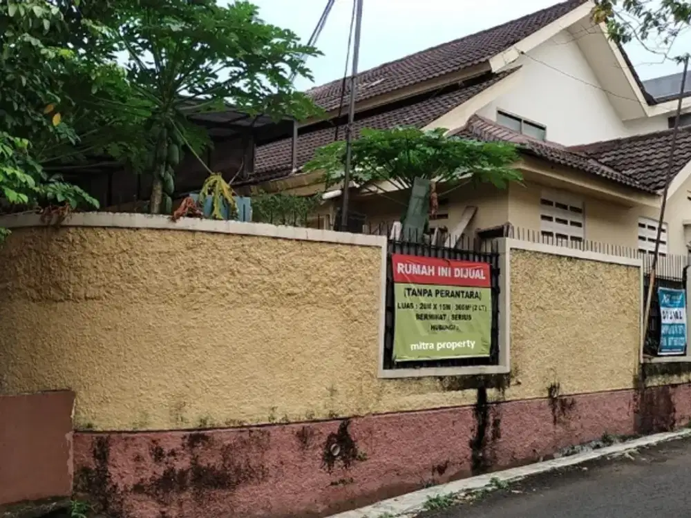 JUAL CEPAT RUMAH HITUNG TANAH MASIH MURAH DI KOMPLEK CIPINANG ELOK