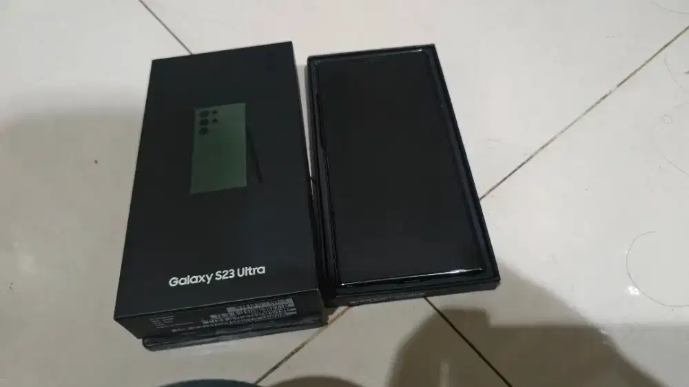 Samsung galaxy s23 ultra 256gb resmi sein bagus banget