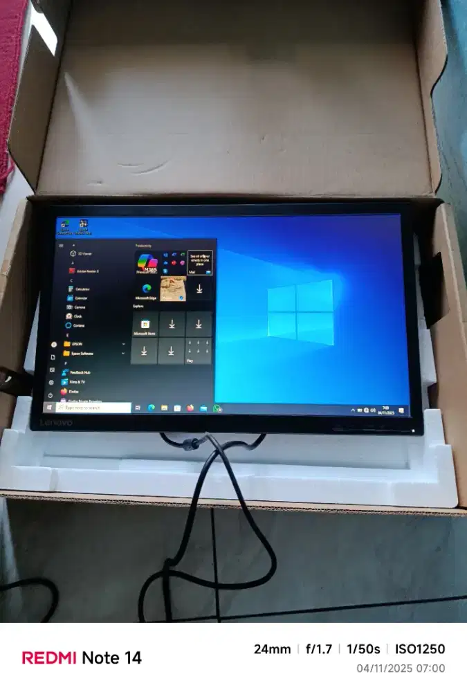 Monitor lenovo 22 Inc mulus