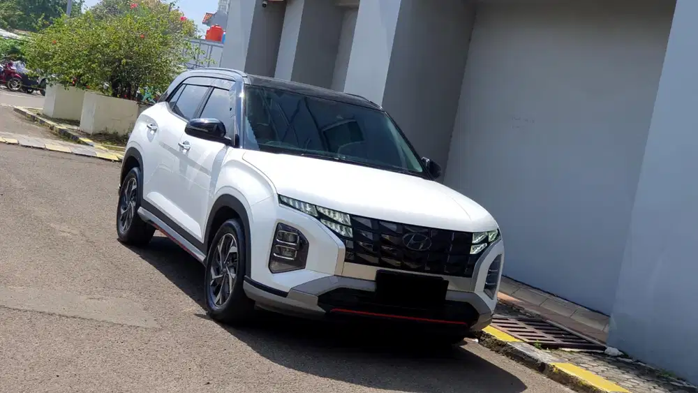 Hyundai Creta Prime 1.5 IVT AT Putih Sunroof 2022/2023