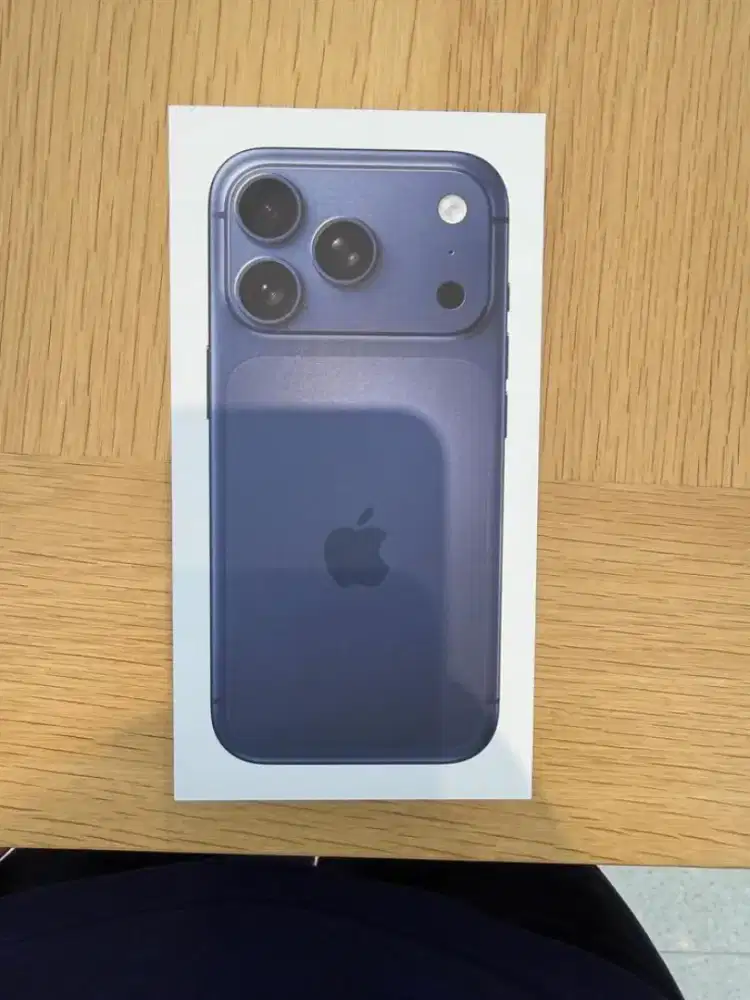 Ready stok iPhone 17 pro 256 terbaru, garansi resmi iBox