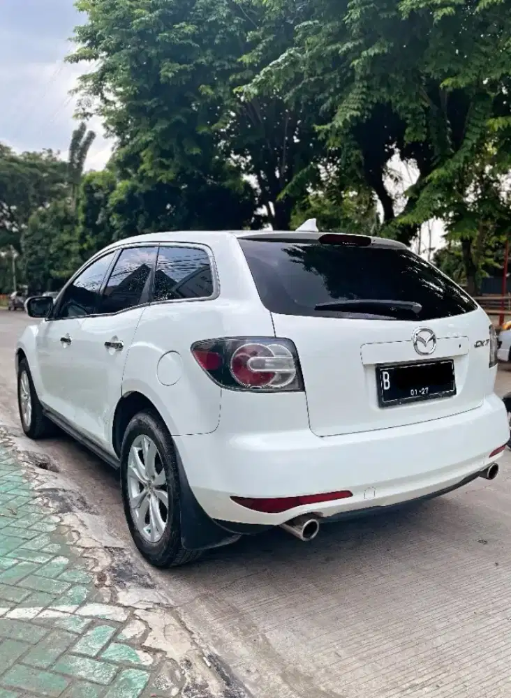 2012 MAZDA CX-7 HIGH WHITE TYPE TERTINGGI 2.3 CC TURBO LIKE NEW MEWAH