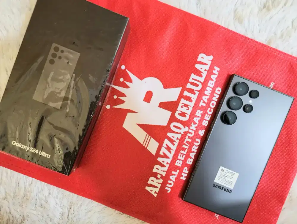 Samsung S24 ULTRA 5G 12/256
GARANSI SAMPAI 30/06/2026