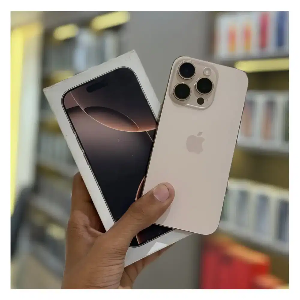 (NEW) IPHONE 16 PRO 256GB GARANSI RESMI IBOX (KREDIT BUNGA 0%)