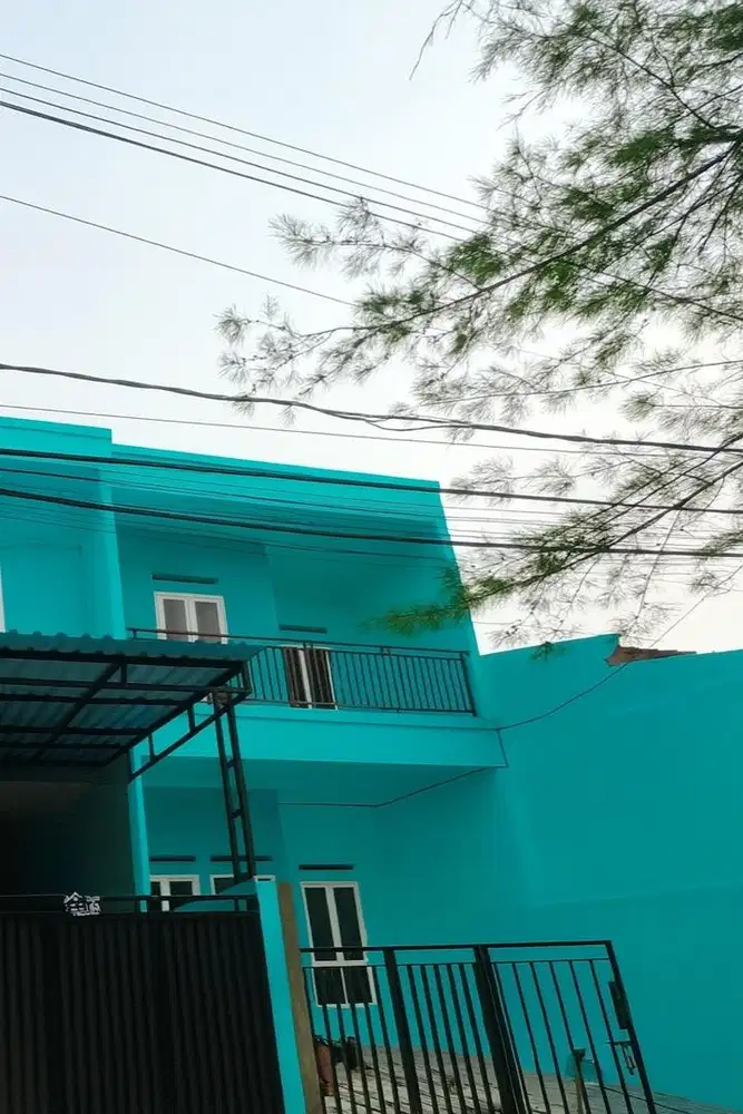 Rumah Akses 2 Mobil Gede, Bisa Usaha, Kantor, 590 jutaan, Full 2 lanta