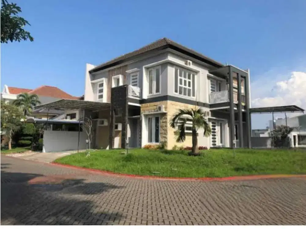 DISEWAKAN RUMAH VILLA TAMAN TELAGA CITRALAND SURABAYA BARAT