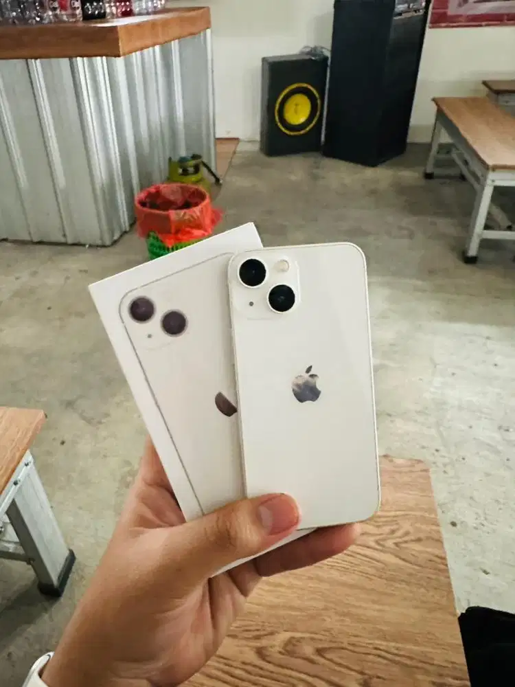 Iphone 13 mini 256 putih