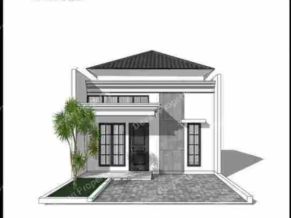 Cash dan kpr tersedia free canopi dan AC