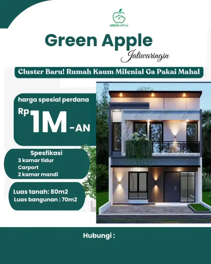 Rumah baru di Jatiwaringin