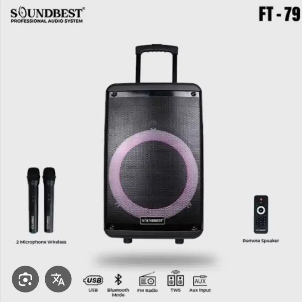 Speaker bluetooth multifungsi soundbest