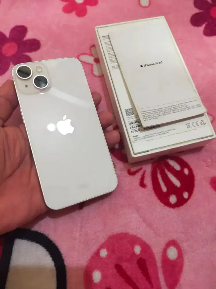 Jual cepat iphone 14 128 ex ibox PA/A resmi Indonesia kel fullset ori