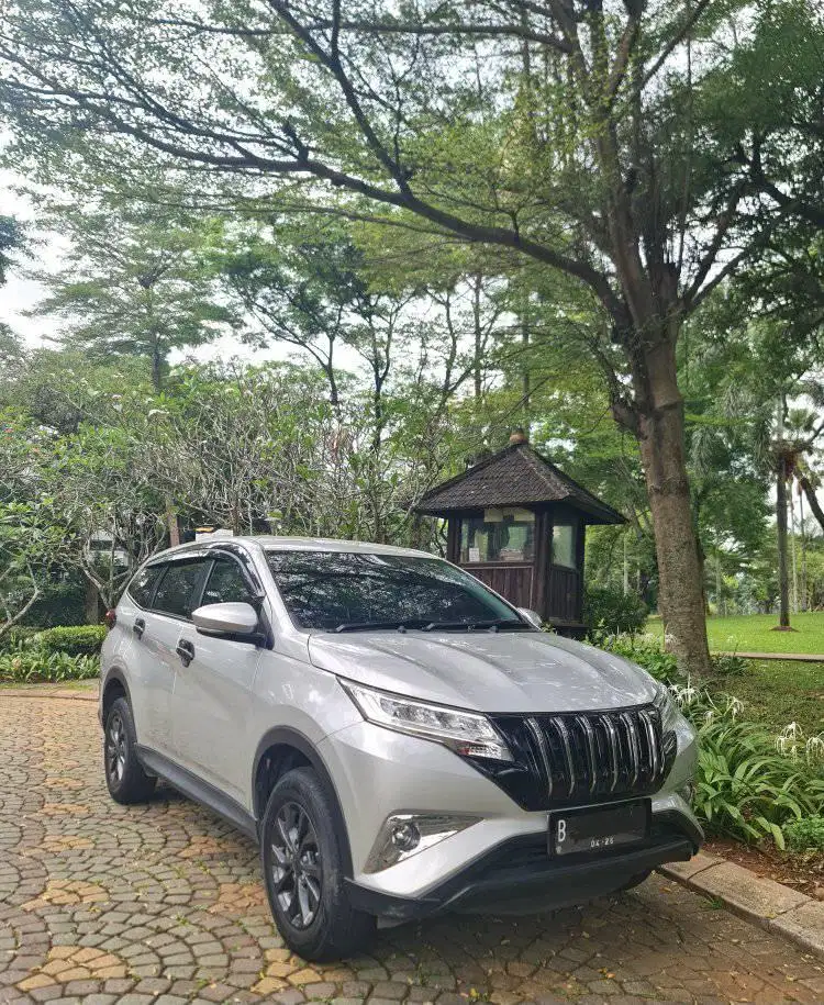 Terios X 2021 a/t tgn 1 km 33rb rec Daihatsu pjk april 2026 silver met