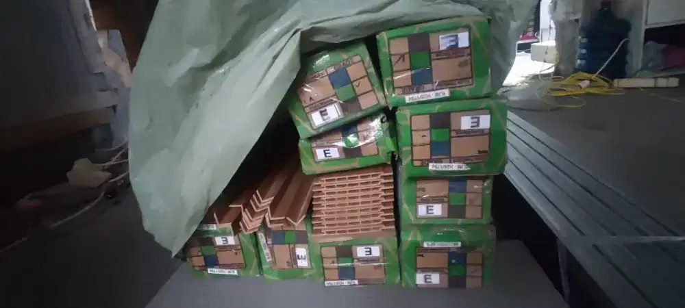 Plafon Wall Cladding WPC Duma Modern 100 Warna E