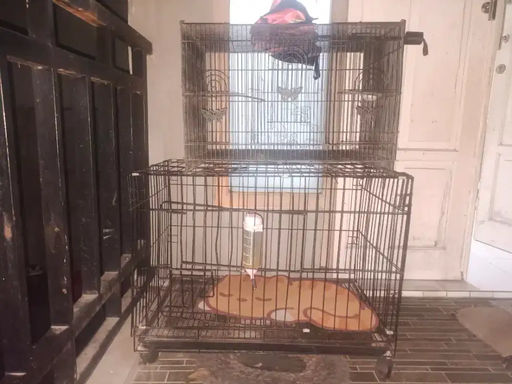 Kandang kucing masih bagus uk 70x40