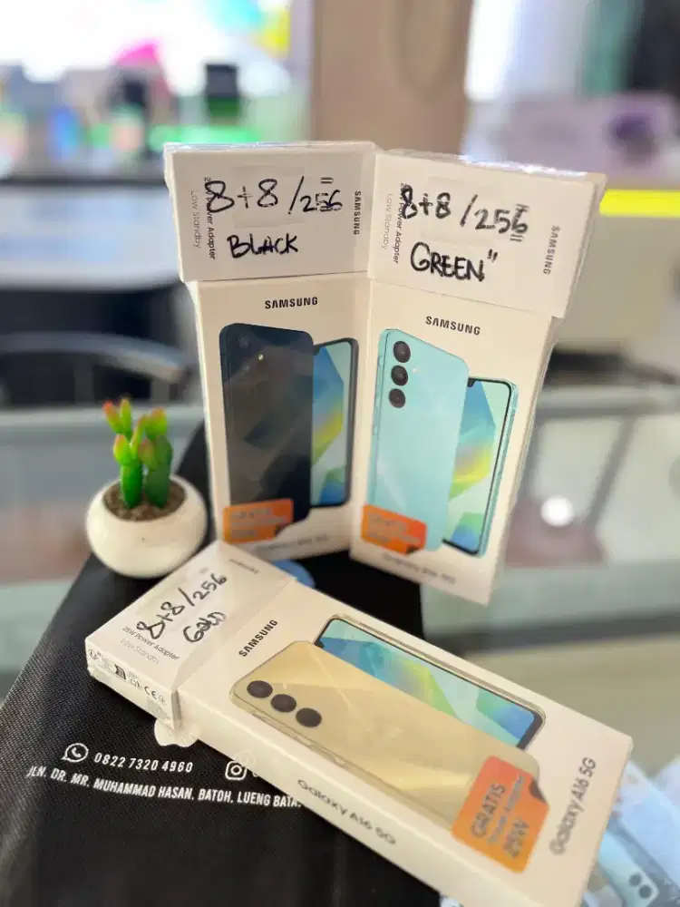 PROMO! SAMSUNG A16 5G RAM 8+8/256 GB