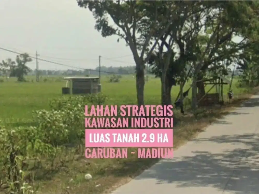 (W) Tanah Baguss, Kawasan Peruntukan Industri Caruban MADIUN