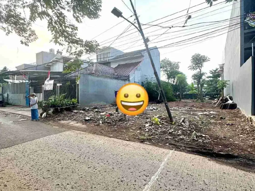 Dijual Tanah di Meruya 10 x 25 m2  Lt 250 m2 HGB hadap selatan, boleh beli 125 m2 / 250 m2 ayo survei, nego aja!!