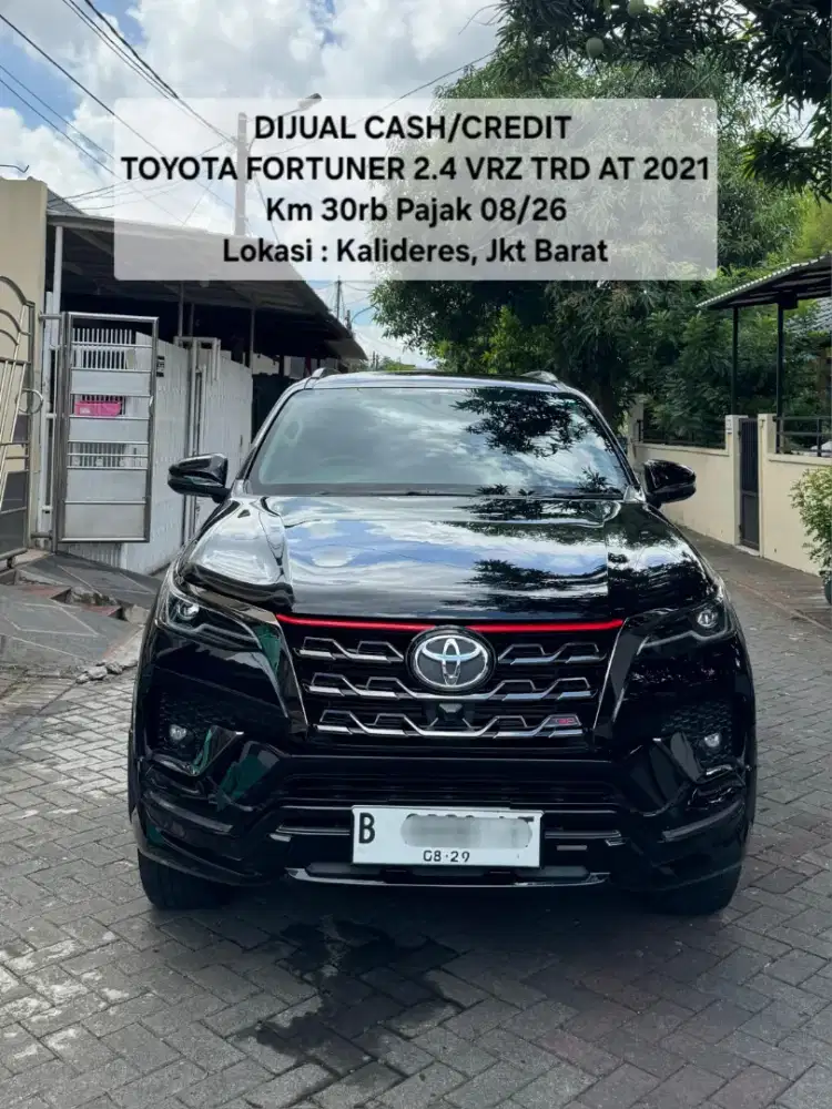 TOYOTA FORTUNER 2.4 VRZ TRD AT 2021