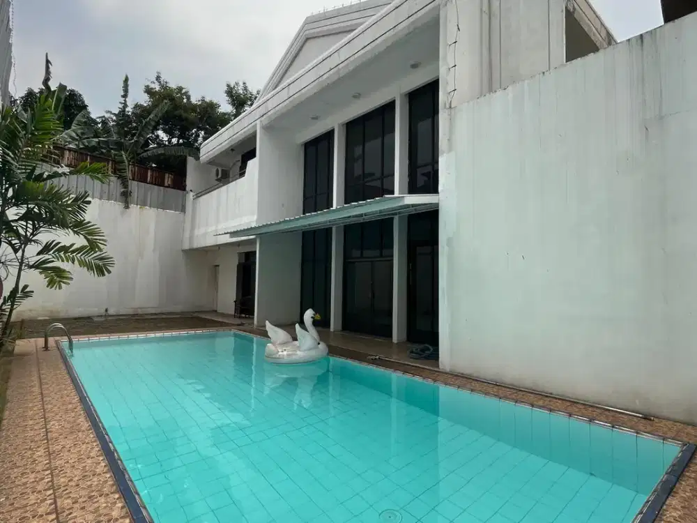 RUMAH MEWAH JUAL MURAH DI KEMANG PRIVATE POOL SELANGKAH KE SENOPATI
