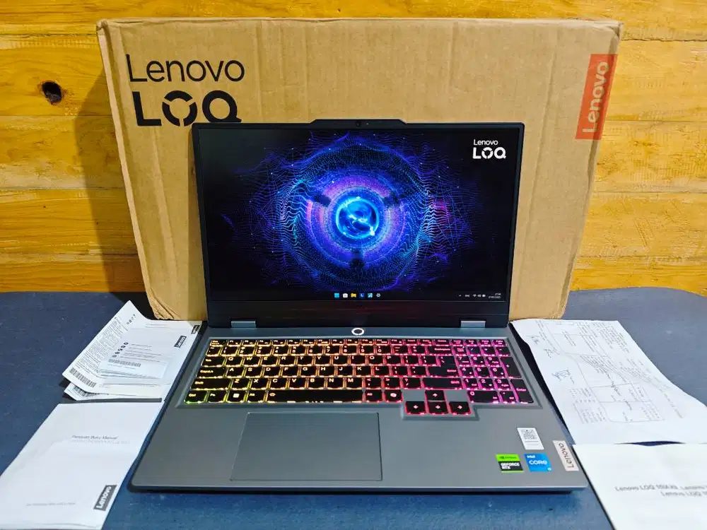 LOQ 15IRX9 Core i5-13450HX RAM 12GB SSD 512GB RTX 3050 6GB 100% sRGB