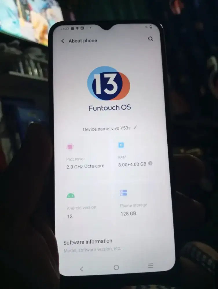 Vivo y53 ram 8/128 nfc