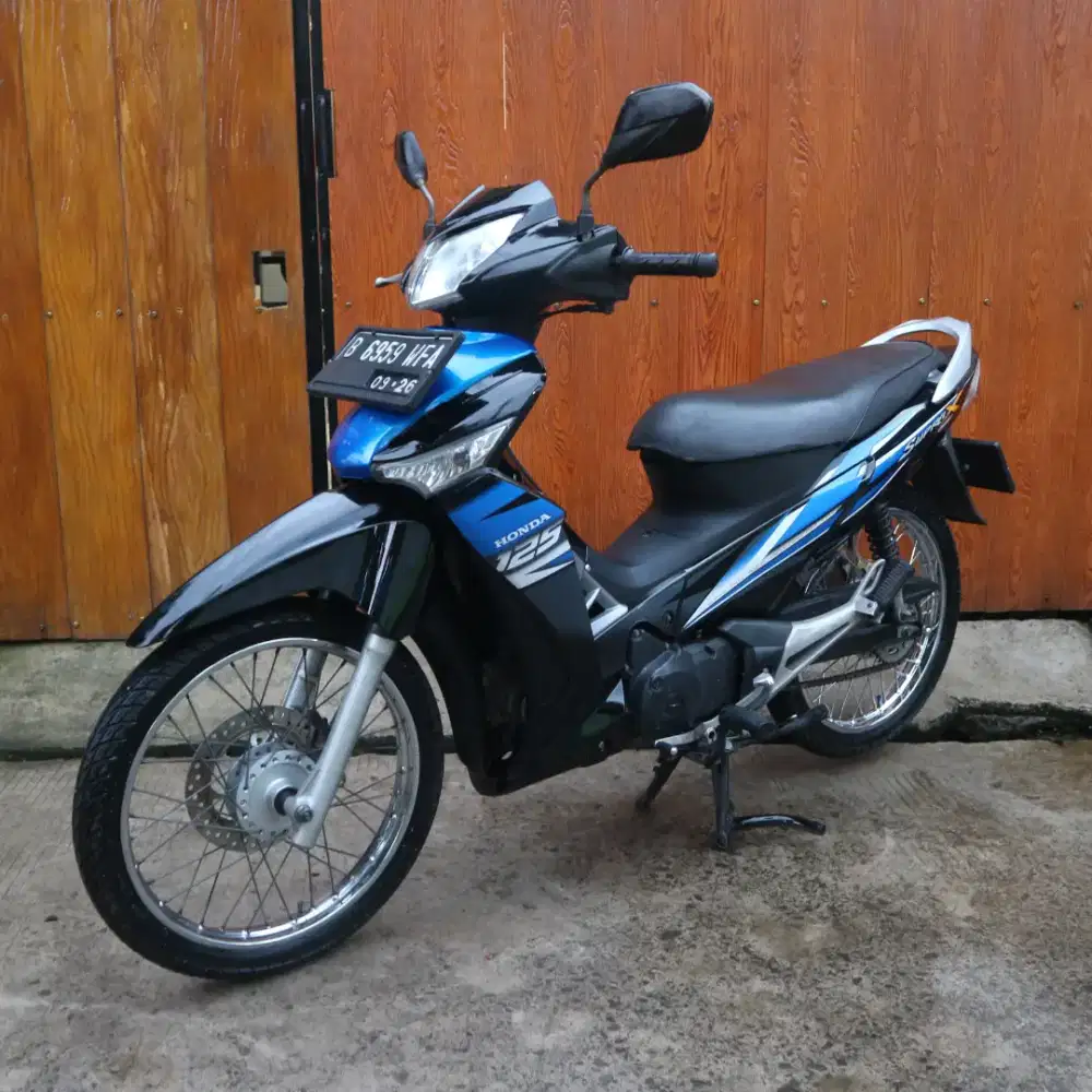 Supra X 125 Tahun 2011 pajak panjang motor rawatan