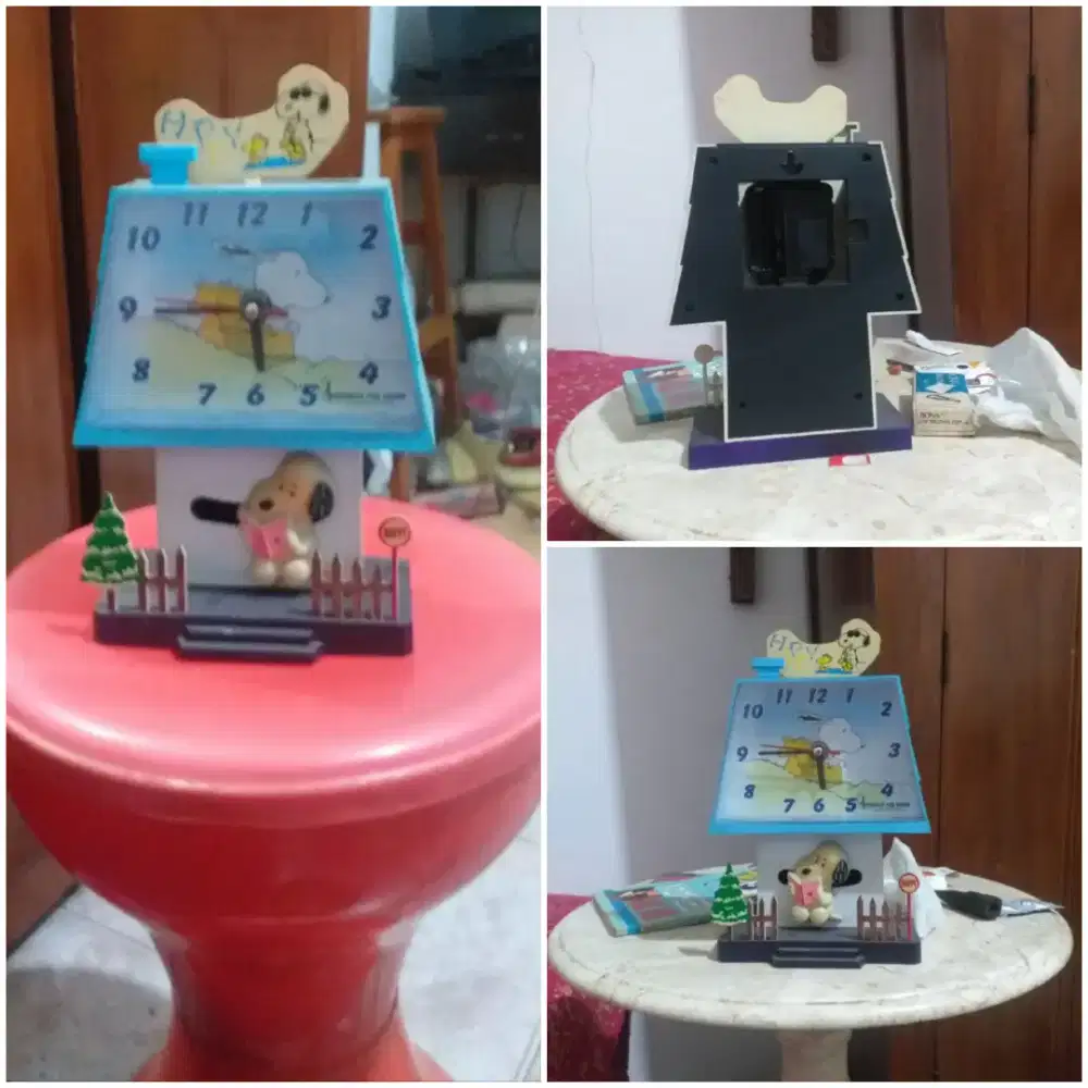 Jam belajar Snoopy Bergoyang