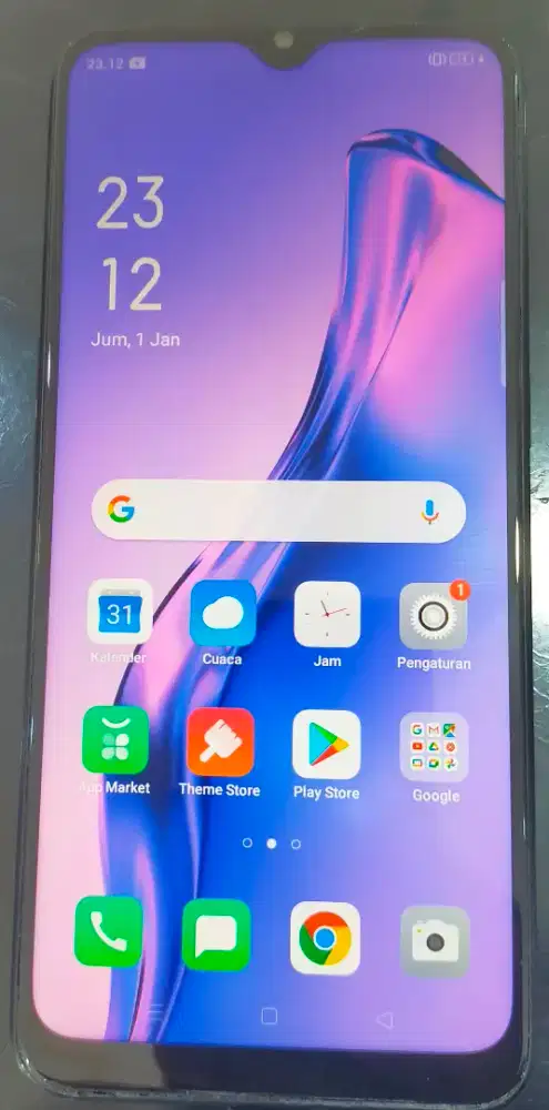 Oppo a31 ram 4/128gb second