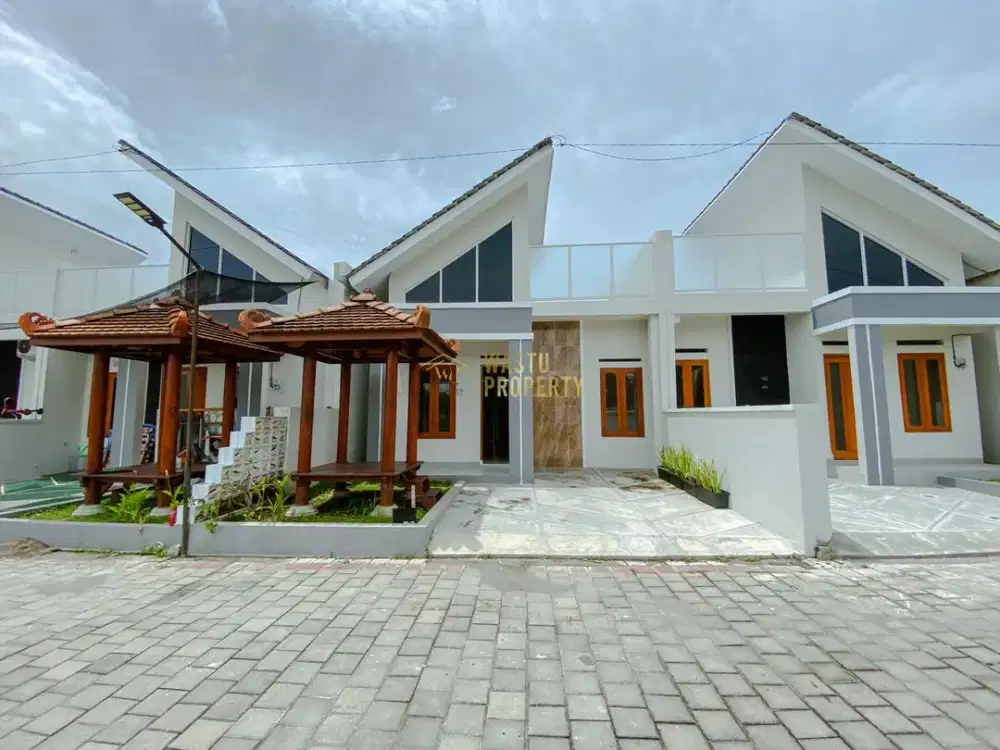 Rumah Modern Murah With Rooftop di Selomartani Kalasan