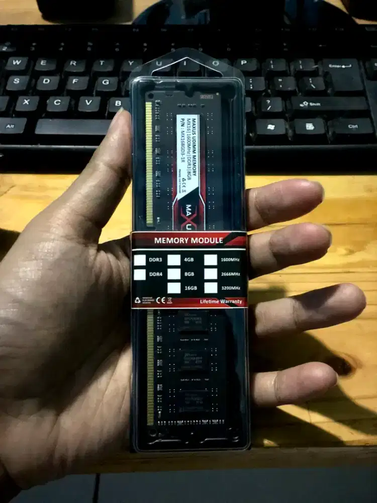 Ram 8gb DDR3 1600 Mhz