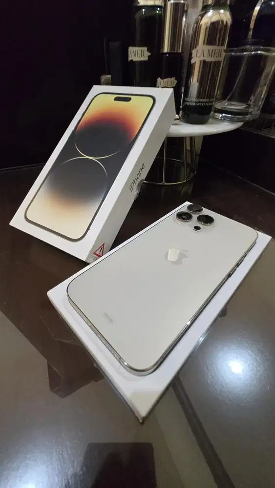 Dijual Iphone 14 ProMax 128 GB Gold (ibox)