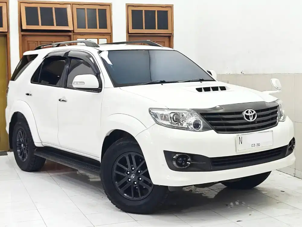 Km80rb Spt Baru Fortuner 2013 VNT Diesel Automatic Turbo Putih 2015 AT