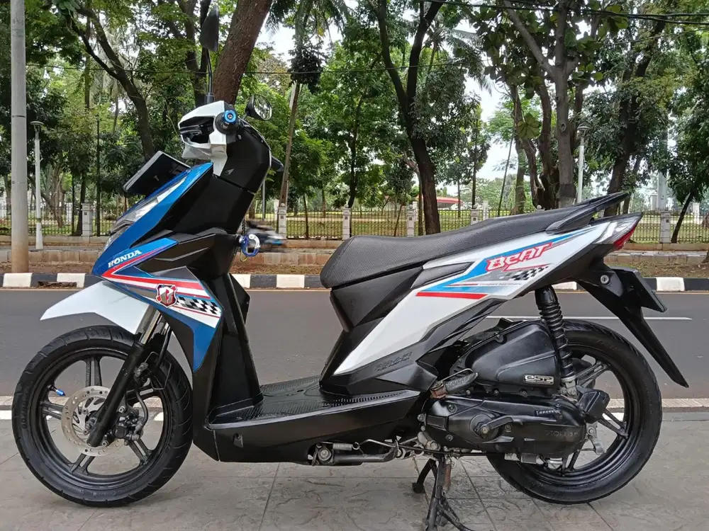 DIJUAL CASH HONDA BEAT ECO CBS FI THN 2018 PAJAK IDUP SIAP PAKAI