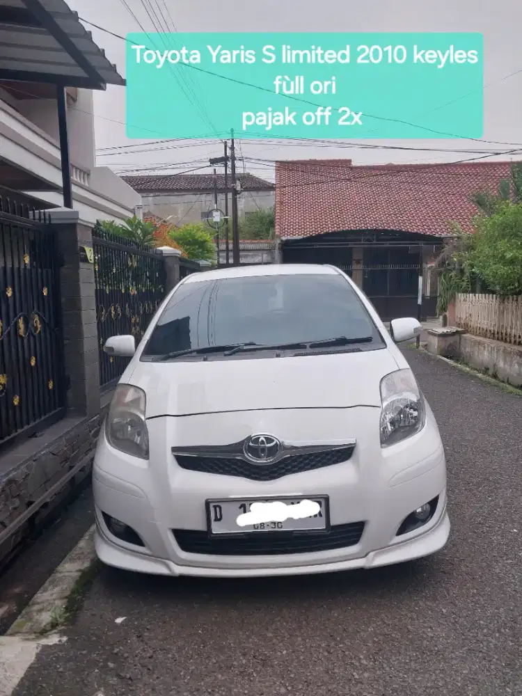 YARIS S LIMITED 2010 MATIC keyless