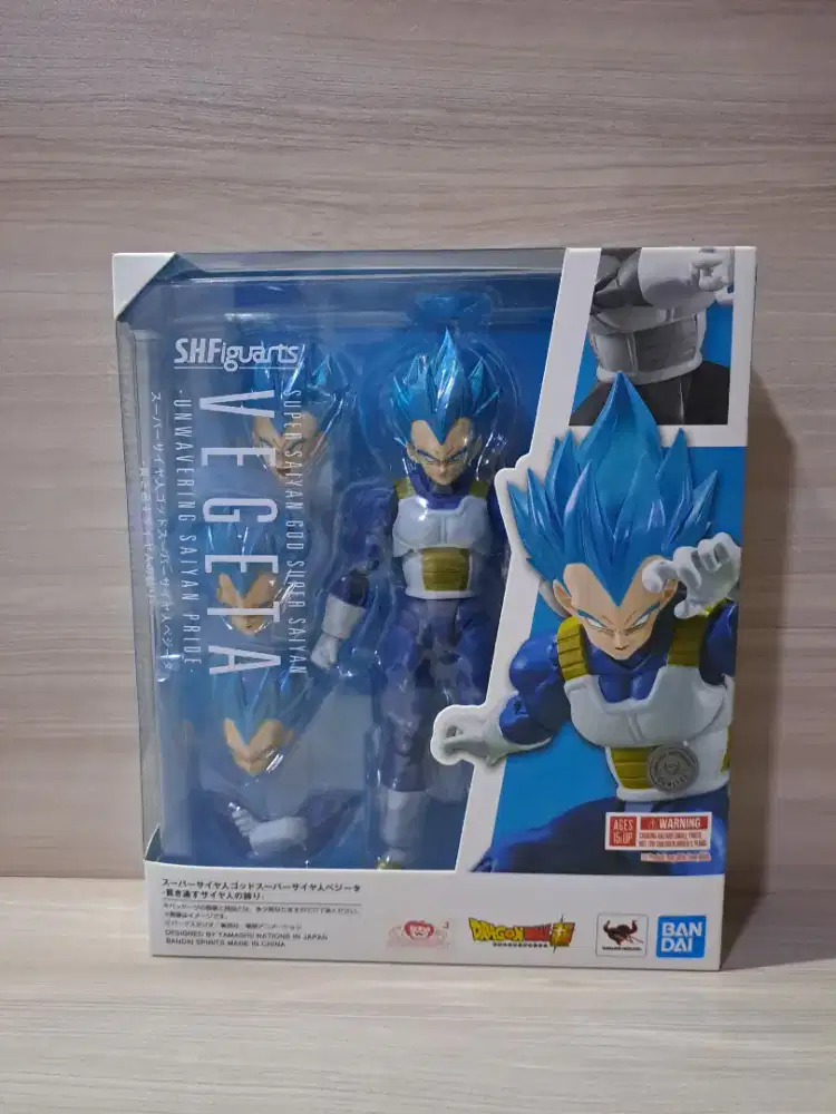 SHF Super Saiyan Blue Vegeta - Unwavering