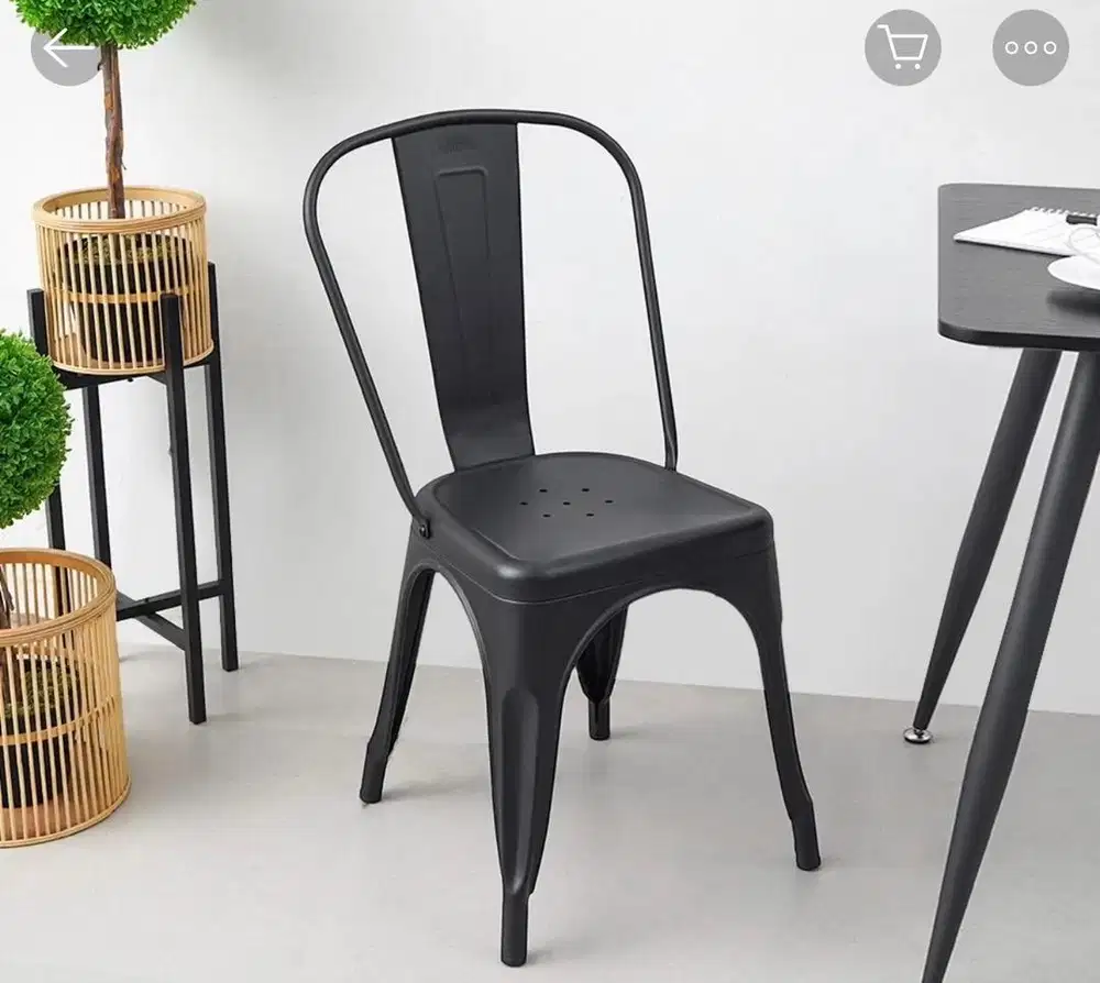 Informa londo z kursi - hitam multipurpuse chair kursi makam dan cafe