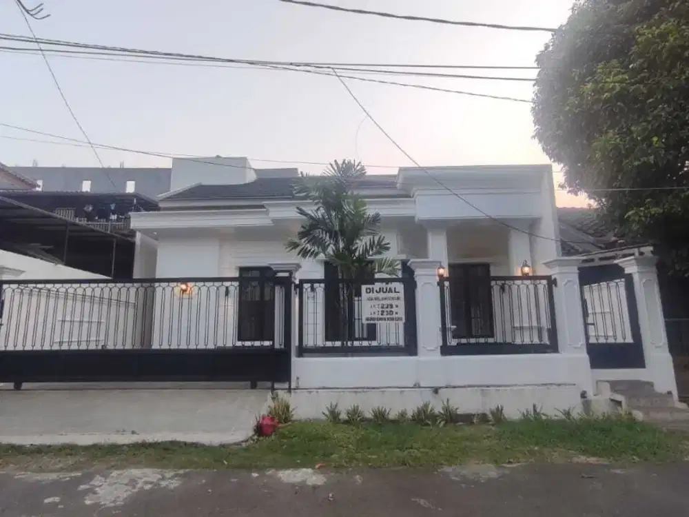 RUMAH DIJUAL DI BINTARO DALAM CLUSTER FASILITAS PRIVATE POOL