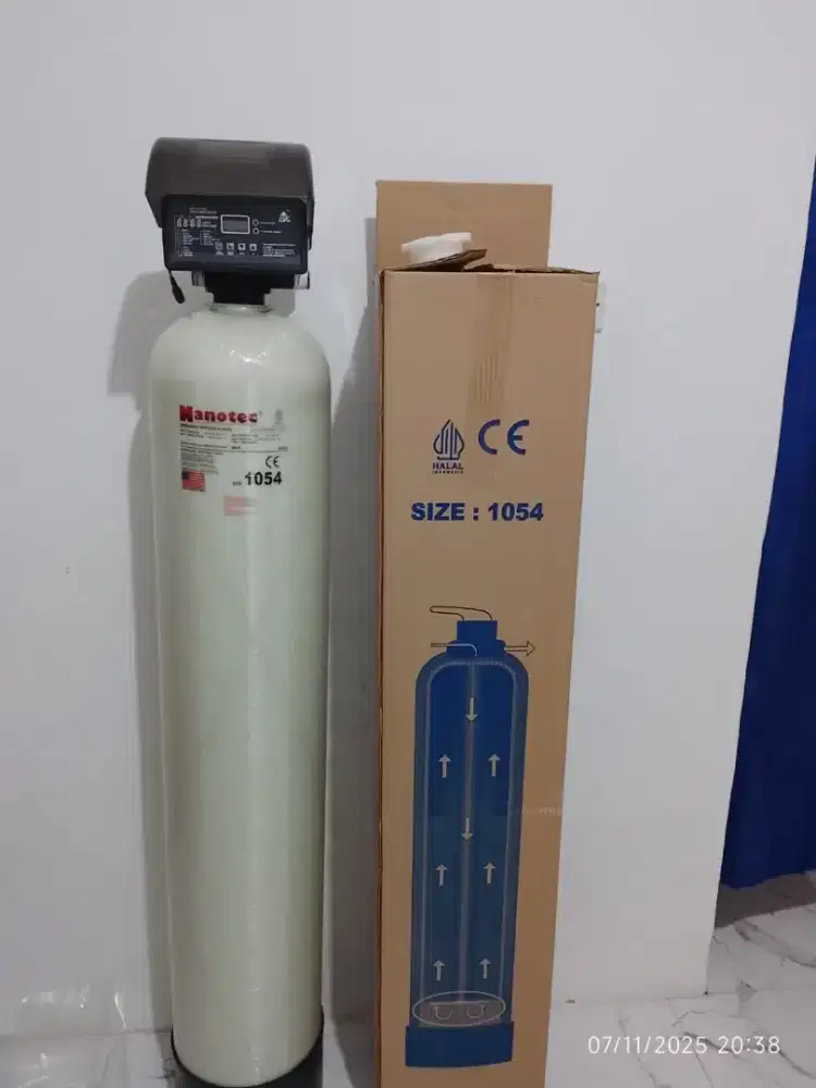 Paket pasang filter air sumur otomatis backwash murah terbaik