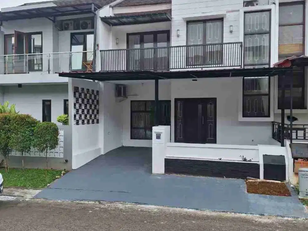 rumah baru siap huni dekat krl dan tol sektor 9 bintaro jaya
