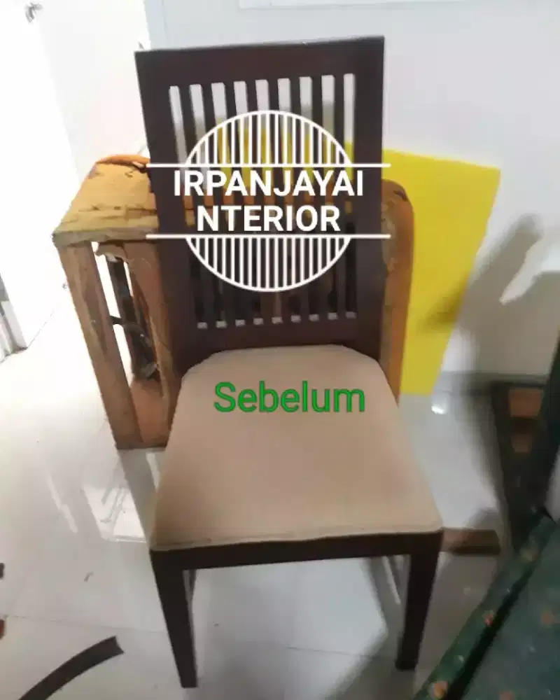 Servis sofa gnti cover tambah busa dll