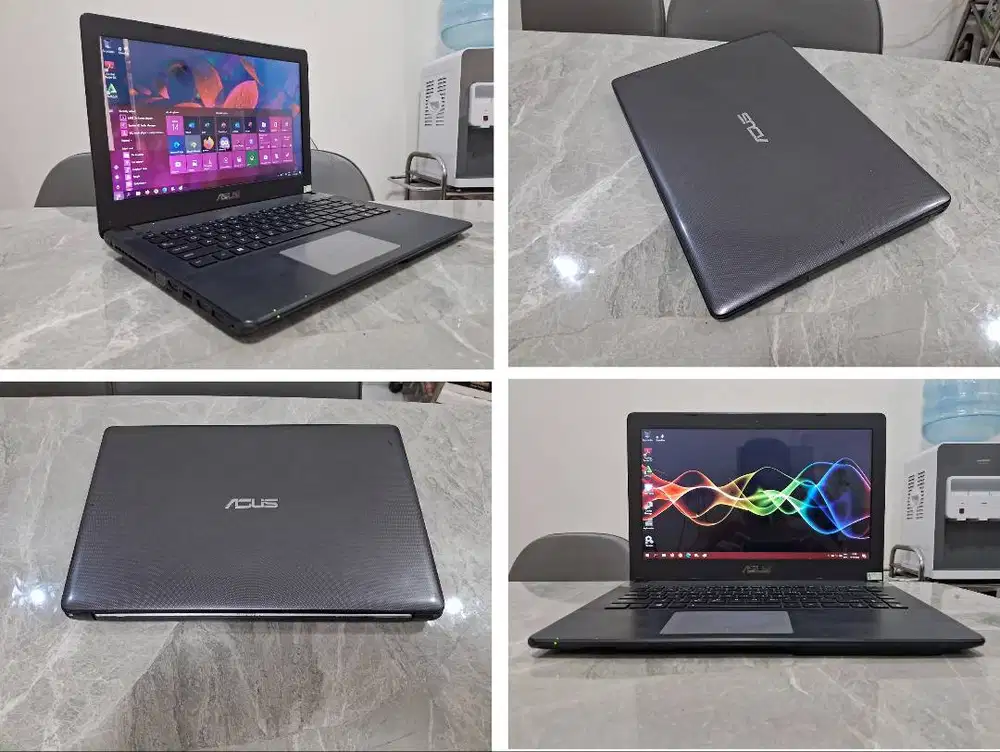 Laptop ASUS i3 10GB SSD ReadyUp Baterai BARU Normal Garansi Toko